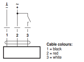 Схема электрического подключения Belimo GK24A-1