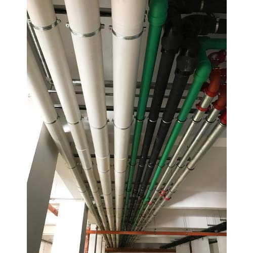 Труба предизолированная Interplast Aqua-Plus Prins SDR 7,4 PPR/PUR/PVC (GF) DN 75x10,3 /140 UV Protection (780370075)