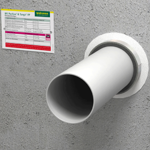 Противопожарная гильза 131-139 мм пластик Walraven BIS Pacifyre® MKII (2158135137)