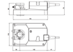 Belimo GM24A-MF Электропривод воздушной заслонки (программируемый)