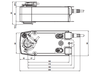 Belimo NF24A-SR-S2 Електропривод повітряної заслонки (аналог. 0-10 В)