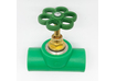Вентиль запорный полипропиленовый DN 25х1/2" Interplast PPR Green под пайку (790100125)