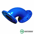 Коліно 90° чавунне фланцеве Materbud DN 250 PN16
