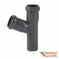 Трійник для внутрішньої каналізації Ostendorf НТ Safe 50/40 мм 67° (172310)
