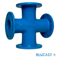 Хрестовина фланцева чавунна DN50/50 PN16 BLUCAST (TT050)