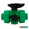 Кран поліпропіленовий 20 мм Interplast PPR Green під паяння (700380020)