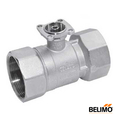 Двухходовой регулирующий клапан Belimo R2025-6P3-S2 Ду 25 Rp 1" Kvs 6,3 (шар н/ж сталь)