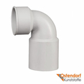 Коліно для сифона безшумної каналізації Ostendorf Skolan 58/40 мм (335940)