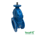 Засувка клинова чавунна Tecofi TecGate VOC4241CM-00EP DN 100 PN16