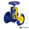 Вентиль чавунний фланцевий Zetkama 215C Ду 20 Ру 25