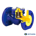 Клапан зворотний підйомний фланцевий Zetkama 287A Ду 40 Ру 16
