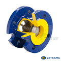 Клапан зворотний пружинний фланцевий Zetkama 402A Ду 200 Ру 16