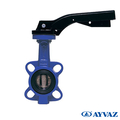 Засувка Батерфляй Ayvaz KV-7 ДУ 40 Ру 16 з чавунним диском