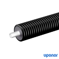 Теплоизолированная труба 25x3,5/140 PN10 Uponor Ecoflex Aqua Single (1018117)