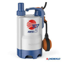 Дренажный насос Pedrollo TOP 2 VORTEX | 20-180 л/мин | 1.5-6.5 м | 0.37 кВт | кабель 5м (48TOPV12A1)