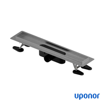 Душовий канал 90 см Uponor Aqua Ambient | срібло | без решітки (1136400)