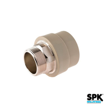 Муфта перехідна під ключ 90х3" SPK PPR із зовнішнім різьбленням (2105M5-090090)