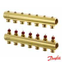 Колектори 12+12 латунь DANFOSS FHF-12 без витратомірів (088U0512)