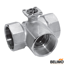 Триходовий регулюючий клапан Belimo R3050-58-S4 Ду 50 Rp 2" Kvs 58 (куля н/ж сталь)
