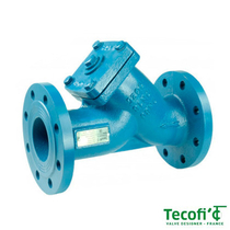 Фільтр сітчастий чавунний фланцевий Tecofi TecStrain F4240B-EP Ду 15 Ру 16