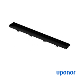 Решетка для лотка 90 см Uponor Aqua Ambient | под плитку | черная (1136445)