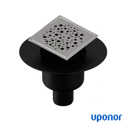 Душовий трап Uponor Aqua Ambient Classic/spot FI 50 | 120х120 мм | вертикальний (1136463)