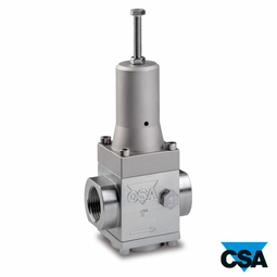 Регулятор тиску води CSA VRCD-FF DN 1" PN40 1,5-10 бар (поршневий)