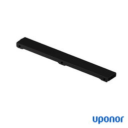 Решетка для лотка 100 см Uponor Aqua Ambient | классическая | черная (1136436)