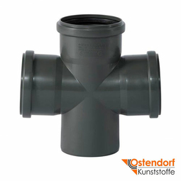 Крестовина для внутренней канализации Ostendorf HT Safe 110/110/110 мм 87,5° (175930)