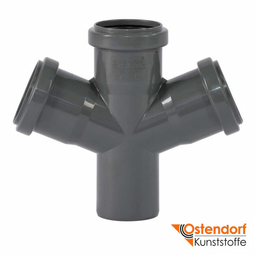 Крестовина для внутренней канализации Ostendorf HT Safe 50/50/50 мм 67° (172900)
