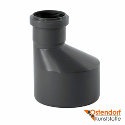 Редукция для внутренней канализации Ostendorf НТ Safe 110/50 мм длинная (175720)