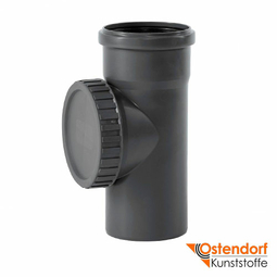 Ревизия для внутренней канализации Ostendorf НТ Safe 110 мм (175600)