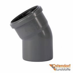 Колено для внутренней канализации Ostendorf НТ Safe 32 мм 30° (170110)