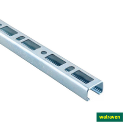 Профіль монтажний С-подібний Walraven BIS RapidRail® WM15 6м | 30x20мм | 1.75мм (6505615)