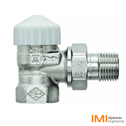 Термостатический клапан угловой IMI Heimeier V-EXACT II 3/4" DN20 с преднастройкой (3711-03.000)