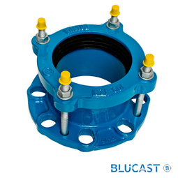 Адаптер фланцевый чугунный DN80 (88-103) PN16 BLUCAST универсальный (AUN080)