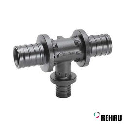 Трійник редукційний 25-16-25 мм Rehau Rautitan PX (160062001)