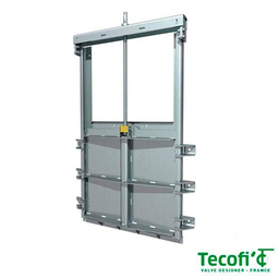 Щитовий затвор 600х600 Tecofi TecWall VGM6205A-00EP0600 AISI 304