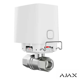 Кран кульовий з електроприводом Ajax WaterStop 1/2" DN15 White Jeweller (AJ45644)