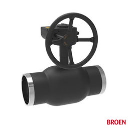 Кран шаровый приварной с редуктором Broen Ballomax DN150 PN25 СП (6110225150480)