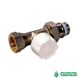 Термостатичний клапан прямий Simplex 1/2" DN15 (F34001)