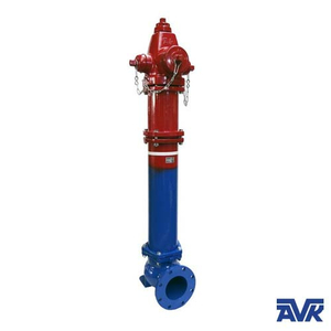 Пожарный гидрант с сухим стволом AVK 27/00-001 Dn 150, 1701 мм, Pn 17.23 (27-00-O0204-00008-CP)
