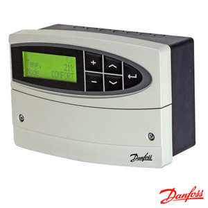 Электронный регулятор температуры Danfoss ECL Comfort 110 без программы (087B1261)