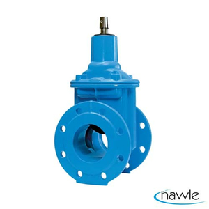 Задвижка с обрезиненным клином Hawle 4000E1 Dn 200 Рn 10 (5001521)