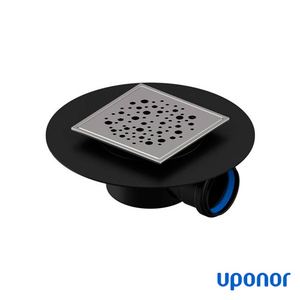 Душовий трап Uponor Aqua Ambient Super/spot FI 50 | 120х120 мм | прохідний (1136466)