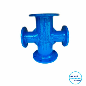 Хрестовина чавунна фланцева Demir DN 250/250 PN 10/16 (XF250250)