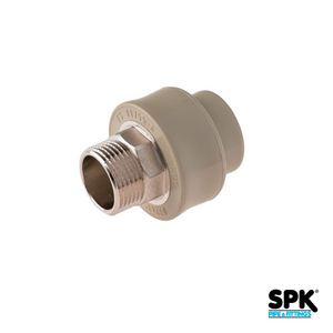 Муфта перехідна 32х1" SPK PPR із зовнішнім різьбленням (2100M5-032032)