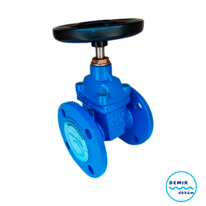 Засувка чавунна з гумовим клином Demir DN150 Pn16