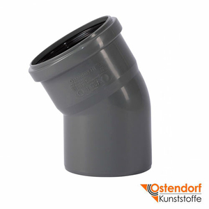 Колено для внутренней канализации Ostendorf НТ Safe 50 мм 30° (172110)