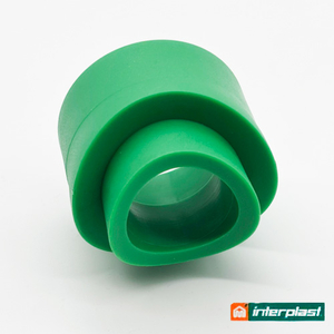 Врізка сідлова 63/32 мм Interplast PPR Green PN30 (790406332)